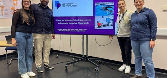 Dina Levačić - doktorska mobilost - University of Portsmouth 